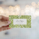 Search for palm tree business cards Professional