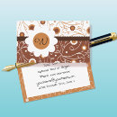 Search for swirly business cards Feminine