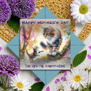 Search for cat mothers day cards Purple