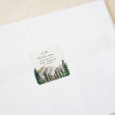 Search for mountain square stickers Forest