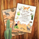 Search for southwest baby shower invitations Desert