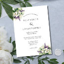 Search for calla lily wedding invitations White calla lilies