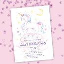 Search for rainbow unicorn birthday invitations Hearts