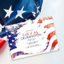 Search for patriotic seasonal invitations Patriotic party celebration
