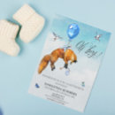 Search for watercolor balloons invitations Blue