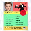 Search for personalising flyers Magician