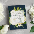 Search for foil print wedding invitations Botanical