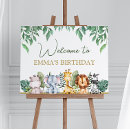 Search for jungle birthday party posters Boy 1st birthday
