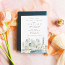 Search for city bridal shower invitations Modern