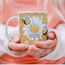Search for bumble bee pattern mugs Flower