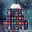Search for astronaut wrapping paper Spaceship