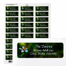 Search for daisy flowers return address labels Stylish