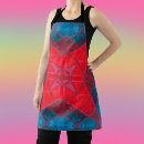 Search for square red aprons Mosaic