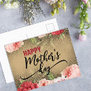 Search for happy mothers day vintage postcards Elegant
