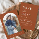 Search for terracotta save the dates Boho