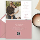 Search for dusty rose save the dates Simple