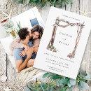 Search for beach arbor wedding invitations Watercolor