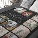 Search for pet memorial blankets In loving memory