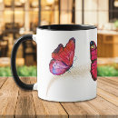 Search for gold butterfly mugs Nature