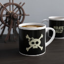 Search for funny pirate mugs Jolly roger