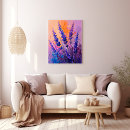 Search for purple sunset canvas prints Orange