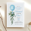 Search for foliage birthday invitations Eucalyptus