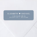 Search for couples shower return address labels Elegant
