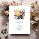 Search for shimmery invitations Black