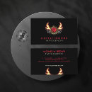 Search for fire business cards Tattoo