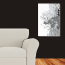 Search for black splatters posters Abstract