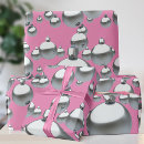 Search for pink and silver christmas wrapping paper Pattern
