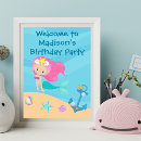 Search for mermaid party posters Ocean
