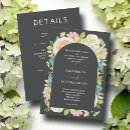 Search for dark floral wedding invitations Elegant