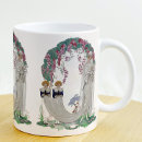 Search for wedding attendance mugs Floral