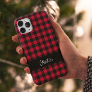 Search for black and red plaid iphone cases Stylish