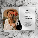 Search for tassel invitations Black and white
