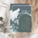 Search for pine trees wedding invitations Rustic