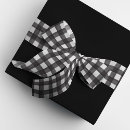 Search for gingham ribbon Black and white