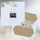 Search for ultrasound baby boy shower invitations For her