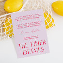 Search for non traditional invitations Modern