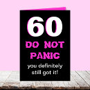 Search for 60th for women birthday cards Sixtieth