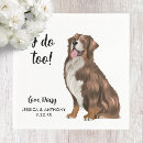 Search for dog cocktail wedding napkins I do too