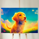 Search for colourful animal canvas prints Dog