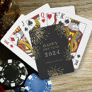 Search for happy new year playing cards Modern
