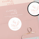 Search for rose gold envelope seals Elegant
