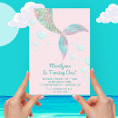 Search for pink mermaid invitations Underwater