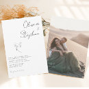 Search for romantic wedding invitations Typography