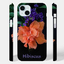 Search for orange hibiscus flower iphone cases Tropical
