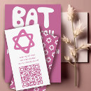 Search for bat mitzvah enclosure cards Star of david