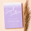 Search for lavender sweet 16 Typography